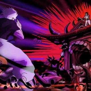 Gojo vs Sukuna Domain Clash wallpaper