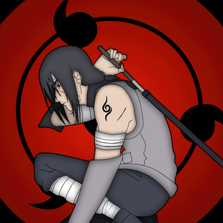 Itachi Dual Monitor wallpaper