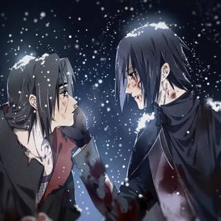 Itachi Dual Monitor wallpaper