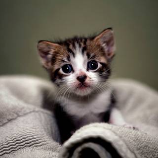 Realistic cat wallpaper