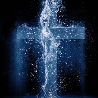 Jesus blue wallpaper