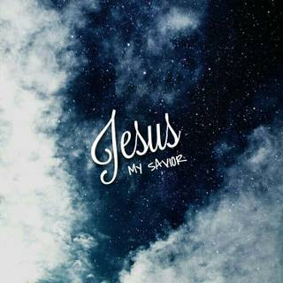 Jesus blue wallpaper