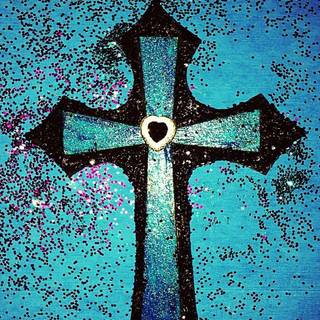 Jesus blue wallpaper