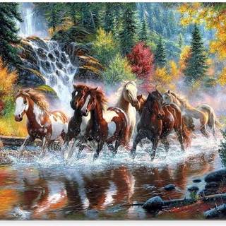 7 Running Horses wallpaper