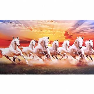 7 Running Horses wallpaper
