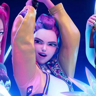 KPop Demon Hunters HUNTR/X wallpaper