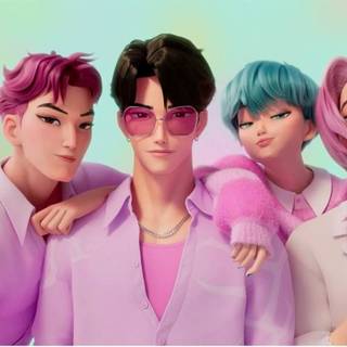 KPop Demon Hunters HUNTR/X wallpaper