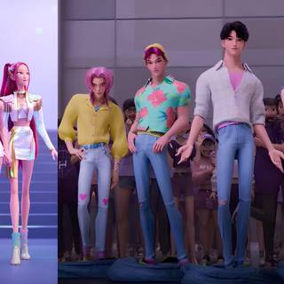 KPop Demon Hunters HUNTR/X wallpaper