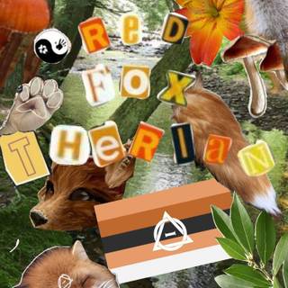 Therian red fox wallpaper