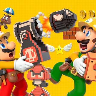 Super Mario Maker 3 wallpaper