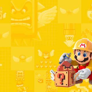 Super Mario Maker 3 wallpaper