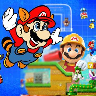 Super Mario Maker 3 wallpaper