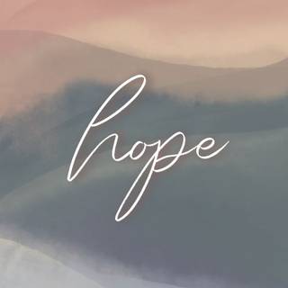 Written hope wallpaper