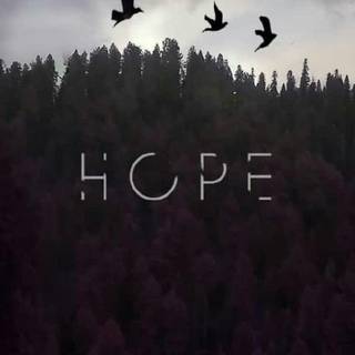 Written hope wallpaper