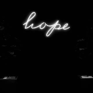 Written hope wallpaper