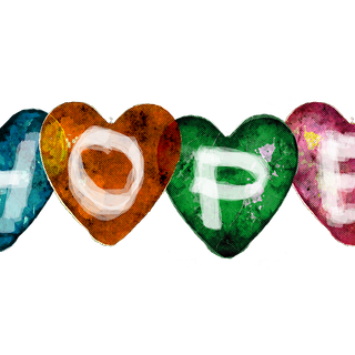 Written hope wallpaper