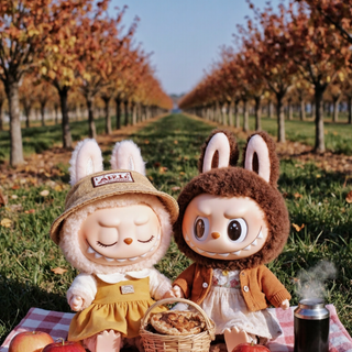 Brown Labubu wallpaper