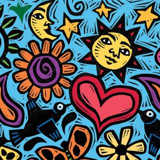 Hippie laptop wallpaper