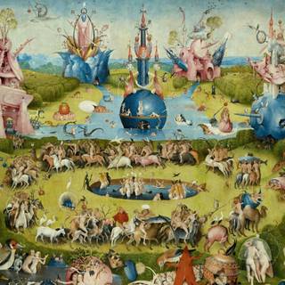 The Garden of Earthly Delights wallpaper