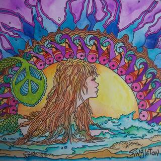 Hippie laptop wallpaper