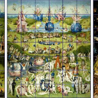 The Garden of Earthly Delights wallpaper