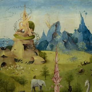 The Garden of Earthly Delights wallpaper