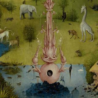 The Garden of Earthly Delights wallpaper