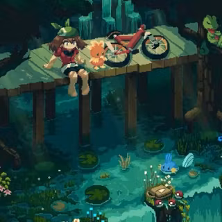 Zelda pixel art wallpaper