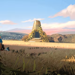 Zelda pixel art wallpaper