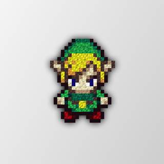 Zelda pixel art wallpaper