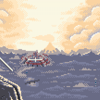 Zelda pixel art wallpaper