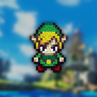 Zelda pixel art wallpaper