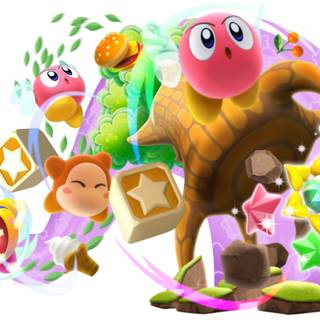 Kirby: Triple Deluxe wallpaper