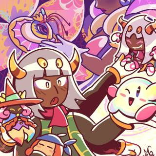 Kirby: Triple Deluxe wallpaper