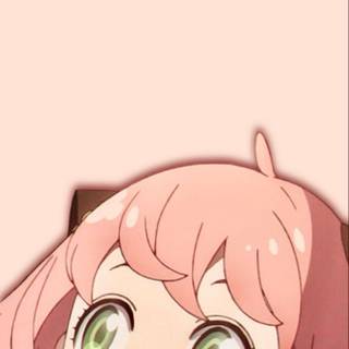 Anya Forger aesthetic wallpaper