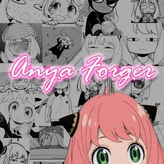 Anya Forger aesthetic wallpaper