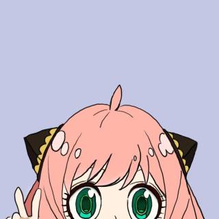 Anya Forger aesthetic wallpaper