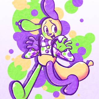 Dandy's World Looey wallpaper