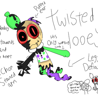 Dandy's World Looey wallpaper