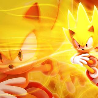Super Sonic The Hedgehog wallpaper