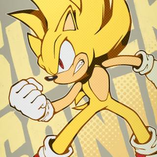 Super Sonic The Hedgehog wallpaper