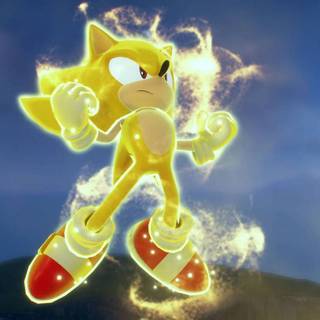 Super Sonic The Hedgehog wallpaper