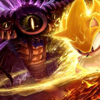 Super Sonic The Hedgehog wallpaper