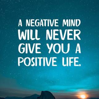 Negative quotes wallpaper