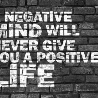 Negative quotes wallpaper