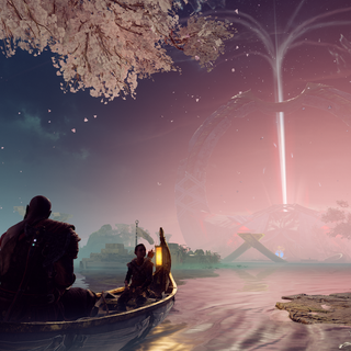 God of War landscape wallpaper