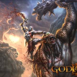 God of War landscape wallpaper
