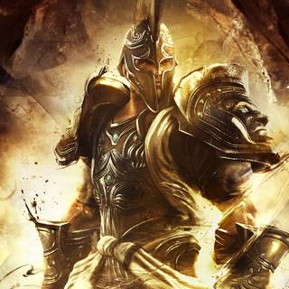 God of War landscape wallpaper