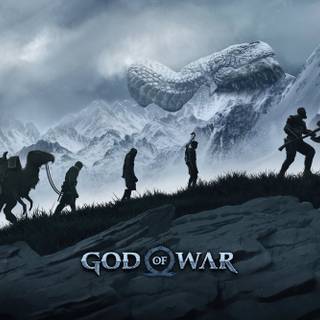 God of War landscape wallpaper