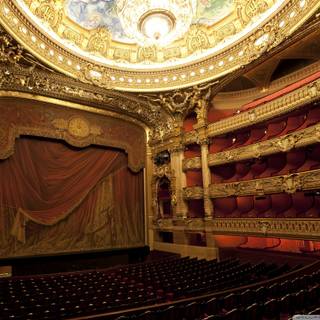 Theatre aesthetic PC wallpaper